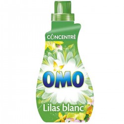 1L Lessive Liquide Pt Puissance Lilas Blanc Omo