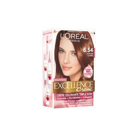 Color Blond Fonce Acajour Cuivre Excellence