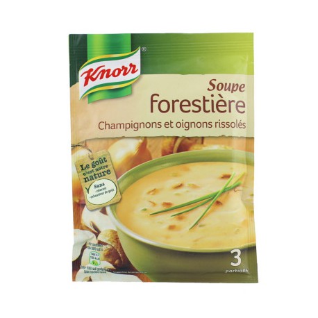 Knorr Soupe Déshydratée Forestière Knorr 85G