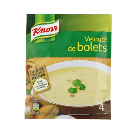 1L Soupe Deshydratee Veloute Bolets Knorr