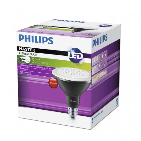 Phil Amp Led Var Par38 60W E27
