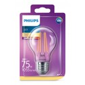 Phil Amp Led Std Cl 75We27