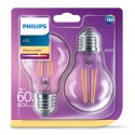 Philips Philips Amp.Led Fil 60W E27 X2