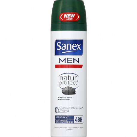 Sanex - Déodorant atomiseur Natur Protect 0% 200Ml