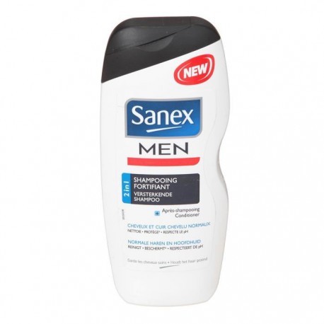 SANEX Shampoing homme - Cheveux normaux - 250ml