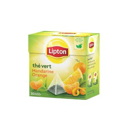 Lipton The Vert Mandarine/Orange 20 Sachet