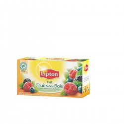 Lipton Thé Fruits Des Bois Lipton 25 Sachets 40G