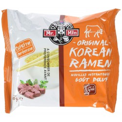 Mr Min Ramen Coréen Sachet Bœuf 100 g Pack de 20