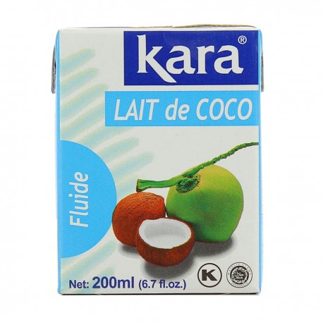200Ml Lait De Noix Coco Kara