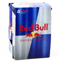 Pack 4X355Ml Energy Drink Red Bull