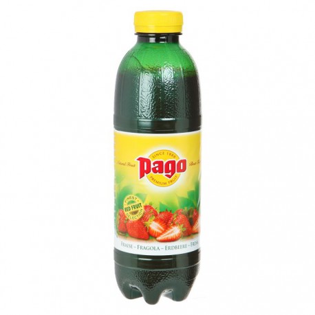 Bouteille Pet 1L Pago Fraise