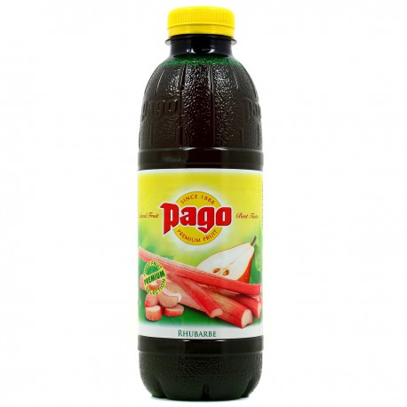 Pago Boisson Rhubarbe 75Cl Pet