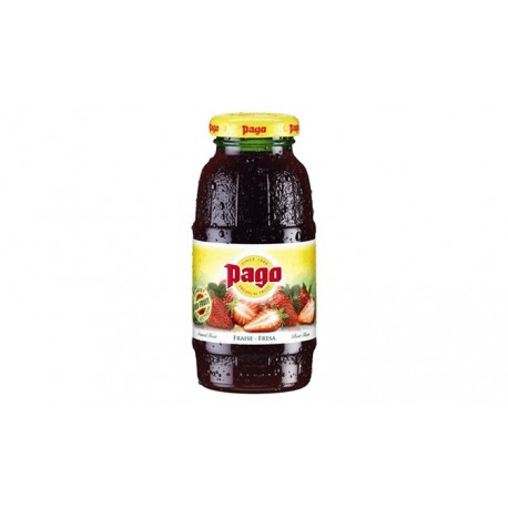 Bouteille 20Cl Verre Perdu Boisson Fraise Pago