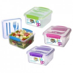 Lunch Box A Clips+Couvert 1.2L