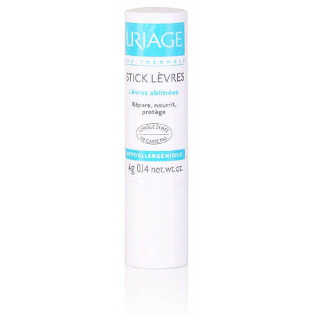 Uriage Hygiène Stick lèvres hydratant Bâton lèvres sèches 4 gr