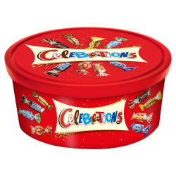 Celebrations Chocolate Tub 650g An assortment of milk chocolates