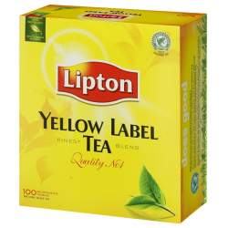 The Lipton Yellow Label 100 Sachets 2 Grs