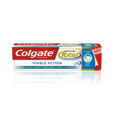 Colgate Total Visible Action dentifrice pour une protection complète des dents  75 ml