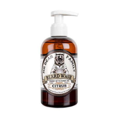 Mr. Bear Family Beard Wash Citrus 250Ml