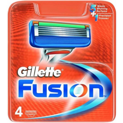 Gillette Fusion Manual Blades Pack of 4