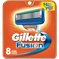 Gillette Fusion Razor Blades Pack of 8 For Men