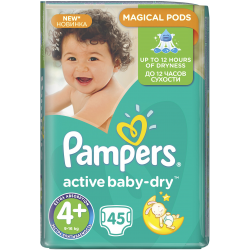 Pampers Pieluchy S4P Active Baby VP 45