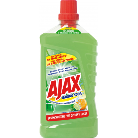 Ajax 1L Active Soda Orange And Lemon Universal Cleaner