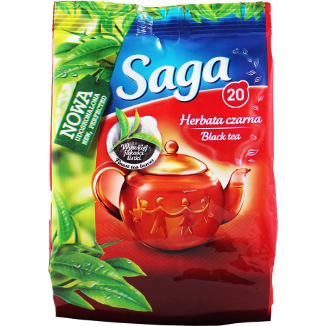 Saga Black Tea 20 Tb