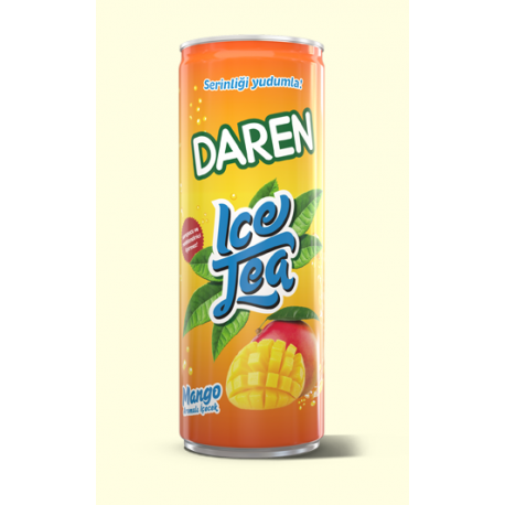 Daren – Can Ice Tea Mango Flavoured 250 Ml