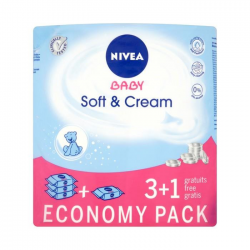 Nivea 3+1 Soft&Cream Wipes Wet Baby