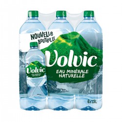 Volvic Eau Minerale 6X1L5 1/2P