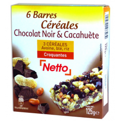Netto Bar.Choco Cacahuet 125G
