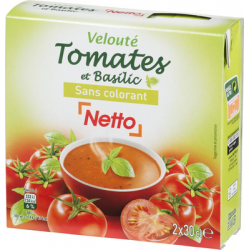 Netto Vel.Tomat/Basil.2X30Cl