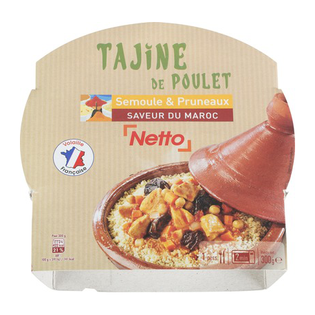 Netto Tajine Poulet Barq.300G