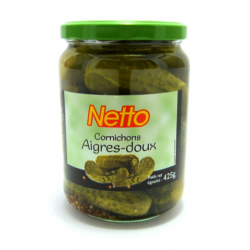 Netto Cornichon Aigredoux 425G