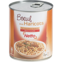 Netto Boeuf Haricots 800G