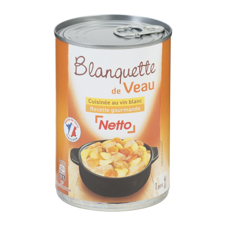 Netto Blanquette Veau 400 G