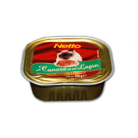 Netto Barq. Canard Lapin 100G