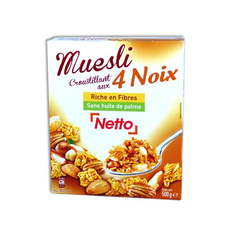 Netto Muesli Noix 500G