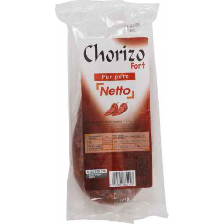 Netto Chorizo Fort Pp 250G