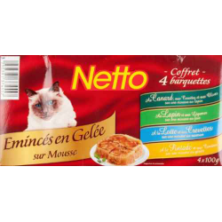 Netto Emince Gele Mousse4X100G