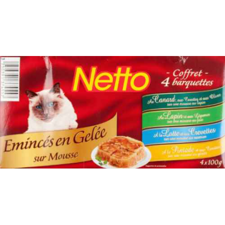 Netto Emince Gele Mousse4X100G