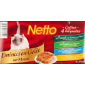 Netto Emince Gele Mousse4X100G
