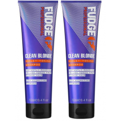 Fudge Clean Blonde Dam Rew V-Toning 2X250Ml Set