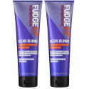 Fudge Clean Blonde Dam Rew V-Toning 2X250Ml Set