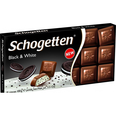 Schogetten Black white 100g