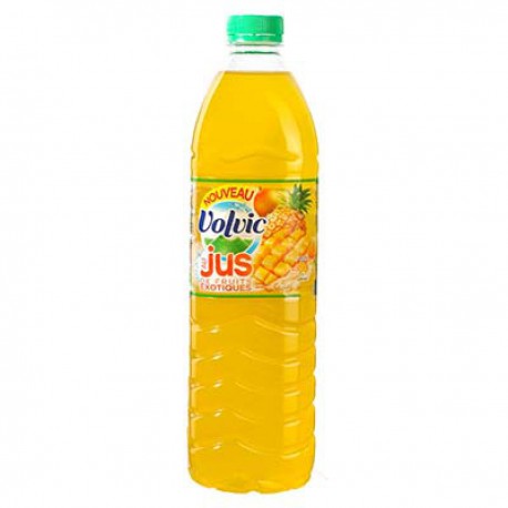 Bouteille Pet 1,5L Volvic Jus Fruits Exotiques