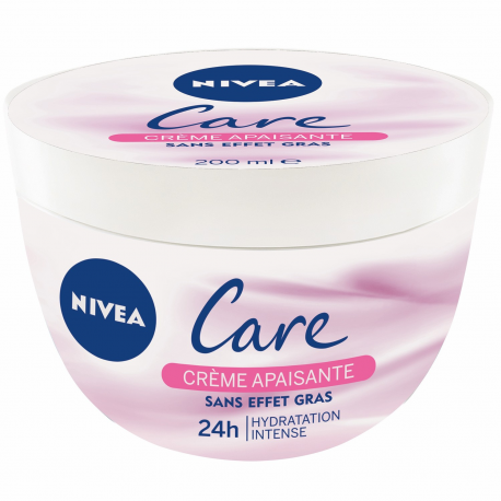 Nivea Crème Visage Corps Care Sensitive Le Pot De 200 Ml