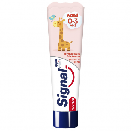 Signal Dentifrice 0 À 3 Ans Fraise Le Tube De 50 Ml