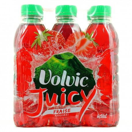 6X50Cl Volvic Juicy Fraise